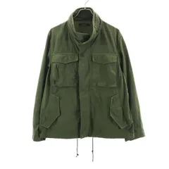 未使用 Johnbull ジョンブル ガーメントダイ M-65 ジャケット S カーキ ナイロン メンズ 古着のサムネイル