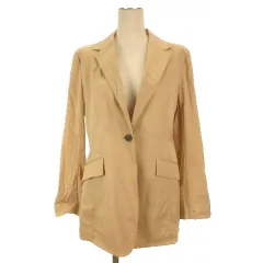トラサルディ TRUSSARDI ジャケット 1B ストレッチ 40 ベージュ 260723Eのサムネイル