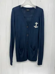 A.P.C. アー・ペー・セー ソイ カシミア カーディガン レディース 44-痩せ型55 ㅡ0729のサムネイル