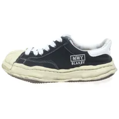MAISON MIHARAYASUHIRO (メゾンミハラヤスヒロ) BLAKEY ブレイキー ヴィンテージソール キャンバス ローカットスニーカー ブラック A09FW732のサムネイル