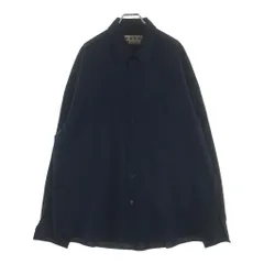 MARNI (マルニ) トロピカルウール ドッキング 長袖シャツ ブラック CUMU0278UDのサムネイル