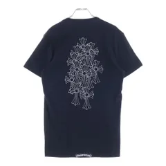 CHROME HEARTS (クロムハーツ) CH S/S Back Cemetery Cross バックセメタリークロス ホースシュープリント 半袖コットンTシャツ レディース ブラック -のサムネイル