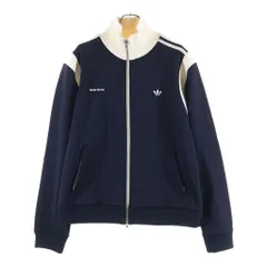 adidas (アディダス) ×WALES BONNER ツウィルトラックトップ ジップアップジャケット ネイビーのサムネイル