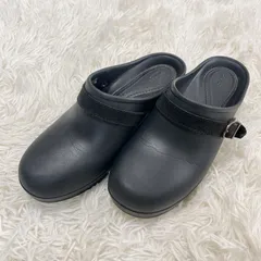 CROCS　クロックス　サラグロッグ　廃盤　23　ブラック　サボ　W7のサムネイル