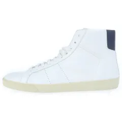 SAINT LAURENT PARIS (サンローランパリ) WHAITE COURT HIGH SNEAKERS 330276 レザー ハイカットスニーカー ホワイトのサムネイル