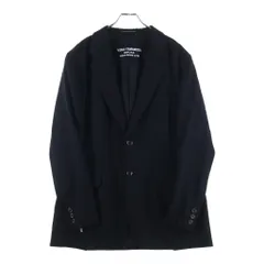 Yohji Yamamoto POUR HOMME (ヨウジヤマモト プールオム) 04AW REPLICA 復刻 ジップジャケット ブラック HC-J93-537のサムネイル