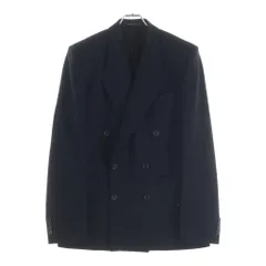 BALENCIAGA (バレンシアガ) 23SS Garde Robe Jacket 725195 TNT03 ガルドローブ ダブルブレストテーラードジャケット ブラックのサムネイル