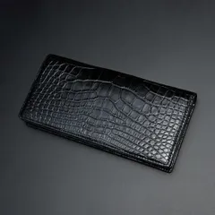 クロコダイル無双 長財布 贅沢一枚センターベース ワニ革 RODANIA ロダニア 開運 金運 高級特選のサムネイル