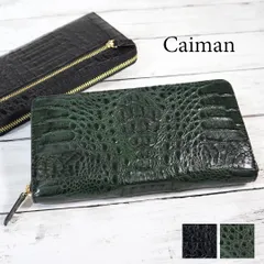 カイマン ワニ革 長財布 ラウンド財布 本革 メンズ レディース 公式 RODANIA ロダニア CJN0204 開運 金運 財布のサムネイル