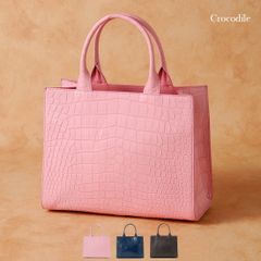 極美品 RODANIA クロコダイル 2way ハンド ショルダー バッグ - メルカリ