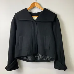 プロポーション ボディドレッシング PROPORTION BODY DRESSING フード襟ショートコート【S】ブラック系(黒系)のサムネイル