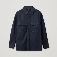 XL COS コス オーガニック コットン ユーティリティ オーバーサイズ デニム シャツ ジャケットのサムネイル
