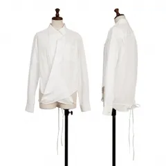 ジャンポールゴルチエ クラシックJean Paul GAULTIER CLASSIQUE ストラップデザインコットンシャツ 白40のサムネイル