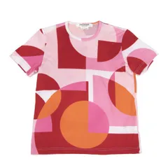 ジュンヤワタナベ コムデギャルソンJUNYA WATANABE COMME des GARCONS ジオメトリックプリントTシャツ ピンク ピンク赤他S位のサムネイル