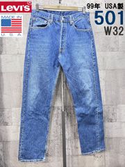 96s LEVIS 501-0193 アイスブルー デニム DM1682 - メルカリ
