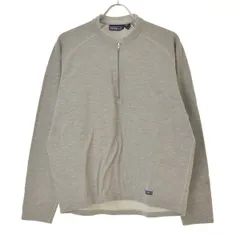 【PATAGONIA】00s USA製 POLARTEC ハーフジップ長袖カットソーのサムネイル