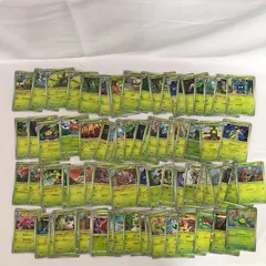 株式会社ポケモン ポケモンカード 草タイプ まとめ売り 84枚のサムネイル