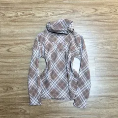 ヴィンテージいちごバナナチョコピンクCHECK Tシャツ 姫ギャル ロギャル ラテ リズリサ風のサムネイル