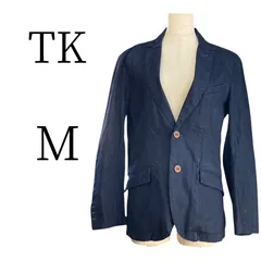 ★美品 TK ティーケー ネイビー テーラードジャケット Mのサムネイル