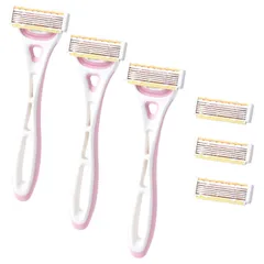 貝印 Xfit for woman 女性かみそり 敏感肌用 替刃2個付 カミソリ レディース ×3個 1のサムネイル