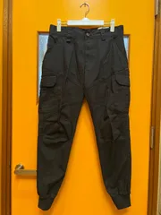 Y【Y13-79】◇ 寅壱　Mサイズ　カーゴジョガーパンツ  9332-235　黒色のサムネイル