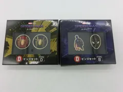 【TAKA147-11】◇未開封　サニーサイドアップ　Happyくじ　スパイダーマン  No Way Home　D賞ピンズセット　TYPE B＆TYPE D　2組セットのサムネイル