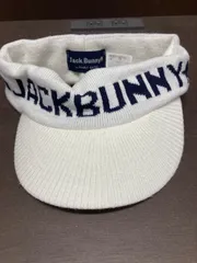 G3130 Jack Buuny!! サンバイザー　パイル地  ホワイトのサムネイル