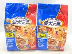 【新品】2個セット！愛犬元気 肥満が気になる愛犬用 小魚入り 2.3kg ◆賞味期限 2027年5月のサムネイル