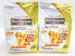 【新品】2個セット！シニア ベストバランス ミニチュア・ダックスフンド用 10歳以上 1.8kg ◆賞味期限 2027年3月のサムネイル