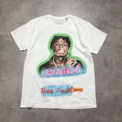 GQ6273◇HERON PRESTON：18AW LIL WAYNE THE CARTER TEE◇L◇ホワイト系  ヘロンプレストン リルウェイン Ｔシャツ 半袖のサムネイル