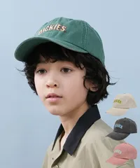 【ムラスポ公式】新品 Dickies ディッキーズ キャップ 帽子 キッズ ジュニア 子供 6パネル ローキャップ フリーサイズ ピグメント加工 ヴィンテージ風 ロゴ 81220500のサムネイル