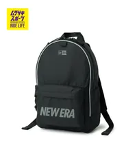 【ムラスポ公式】新品 NEW ERA ニューエラ バックパック リュック キッズ ジュニア 子供 Child ライトパック 11L NEW ERAロゴ ブラック リフレクトシルバー 14750918のサムネイル