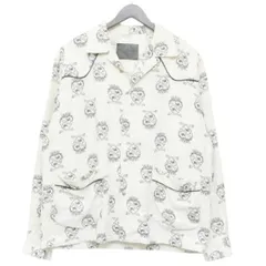 The Letters　ザレターズ　2024SS　WESTERN PAJAMA SHIRT CROWN HARTS COW BOY FLANNEL COTTON　ウエスタンパジャマシャツ　LSBD-S0004C　8054000247844のサムネイル