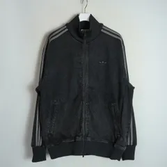 レディース adidas アディカラーデニムトラックトップ グレー Sサイズ 