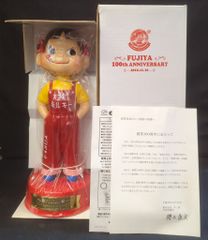 非売品 未開封 従業員限 レトロ ペコちゃん人形 復刻版 不二家 創業100