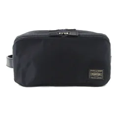 PORTER ポーター ハンドバッグ タイム ポーチ 655-17877 TIME POUCH クラッチバッグ ブラック 黒   47000377のサムネイル