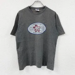 CHAPS　チャップス　半袖プリントTシャツ　グレー　Lサイズ　古着のサムネイル