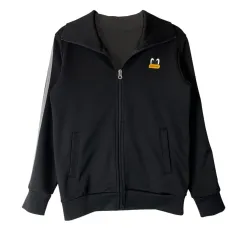 Pancoat(パンコート) ブラック ロゴプリンティング ベーシック ジャージ 13号のサムネイル