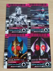 aca632 ブレイド 剣 メタル CSMライダーカード 付属 ガンバライド プラカード 仮面ライダーディケイド
