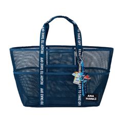 ANAオリジナル HONUチャーム付き メッシュトートバッグ - メルカリ