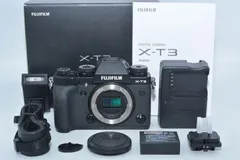 【18ショットの特上品】 富士フイルム FUJIFILM ミラーレス一眼カメラ X-T3ボディ  X-T3-B　＃9360のサムネイル
