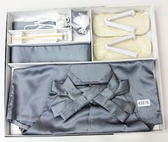 M01-34 未使用品 男児 5才用 袴・小物セット 黒グレー縞 七五三 - メルカリ