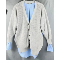 S アレキサンダーワン シャツ レイヤード ニット カーディガンのサムネイル