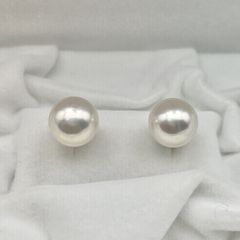 京セラ Pt900 アコヤ真珠 パール ピアス 7.0mm プラチナ ケース付 