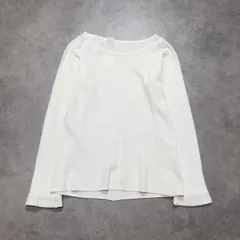 GQ6291◇N HOOLYWOOD : ボートネックサーマル◇S◇白系 エヌハリウッド カットソー 長袖のサムネイル
