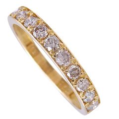 ペンダント K18 ブラウンダイヤモンド サークルデザイン 1.01ct - メルカリ