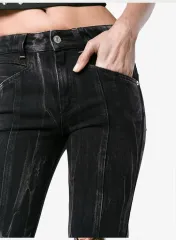 最終価格*正規品*Givenchy ジバンシィ ブラック ウォッシュ ストレート フィット デニム 34のサムネイル