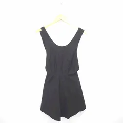 シュープリームララ Supreme.La.La. Supreme LaLa ワンピース ひざ丈 フレア プルーオーパー 薄手 ノースリーブ M ダークグリーン 緑 /TT24のサムネイル