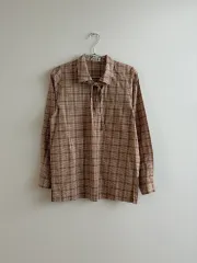 ISSEY MIYAKE チェック柄 シャツ ブラウスのサムネイル