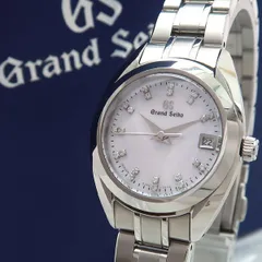 Grand Seiko ヘリテージコレクション STGF277 4J52-0AC0 レディース クォーツ 美品 ピンクシェル ダイヤモンド 箱保付 グランドセイコー ◆送料込◆質屋-12235のサムネイル